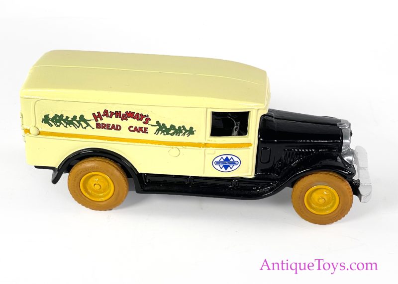 Arcade Toys Cast Iron Hathaway's International Van Toy <FONT COLOR="ff000 ">*SOLD*</font>