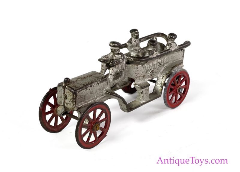 Hubley Cast Iron Police/Fire Patrol Truck <FONT COLOR="ff000 ">*SOLD*</font> - Image 4
