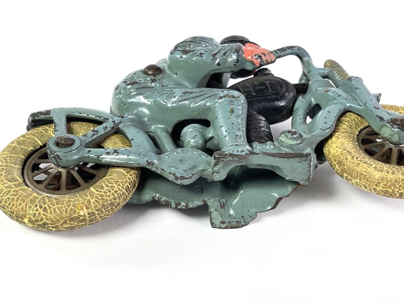Hubley Cast Iron #45 Harley Davidson Race Motorcycle <FONT COLOR="ff000 ">*SOLD*</font> - Image 5