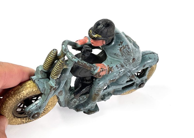 Hubley Cast Iron #45 Harley Davidson Race Motorcycle <FONT COLOR="ff000 ">*SOLD*</font> - Image 10