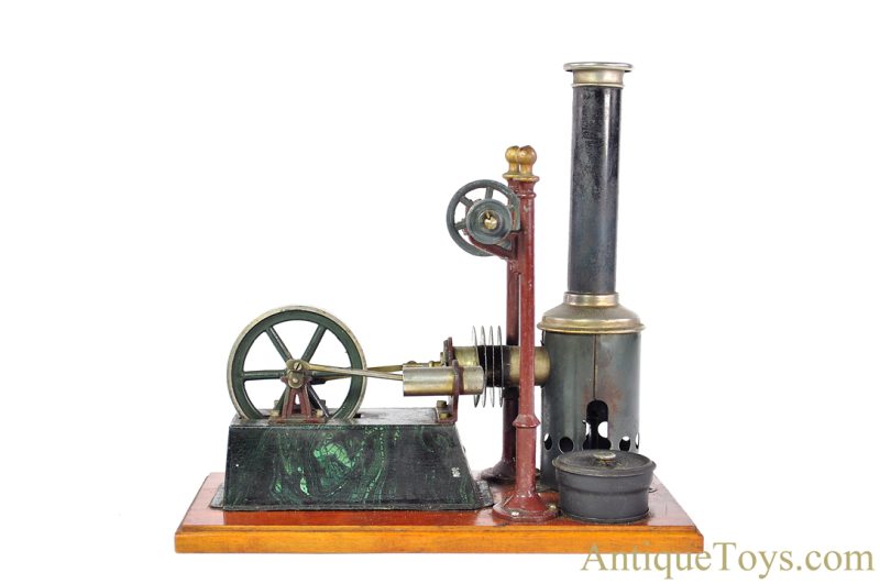 Carette ca. 1911 143/3 Horizontal Hot Air Engine with Line-shaft <FONT COLOR="ff000 ">*SOLD*</font>