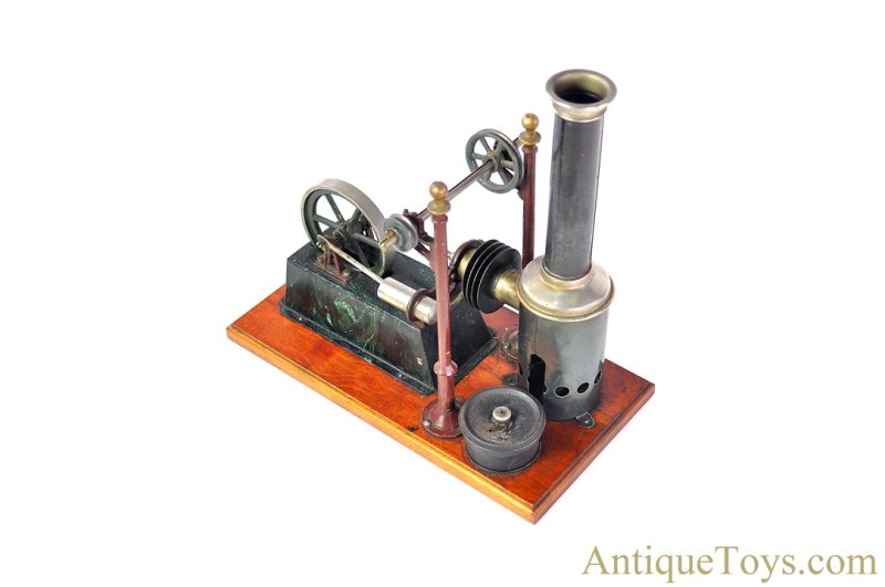 Carette ca. 1911 143/3 Horizontal Hot Air Engine with Line-shaft <FONT COLOR="ff000 ">*SOLD*</font> - Image 5