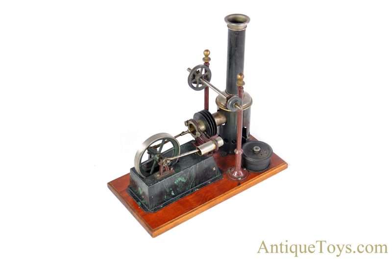 Carette ca. 1911 143/3 Horizontal Hot Air Engine with Line-shaft <FONT COLOR="ff000 ">*SOLD*</font> - Image 6