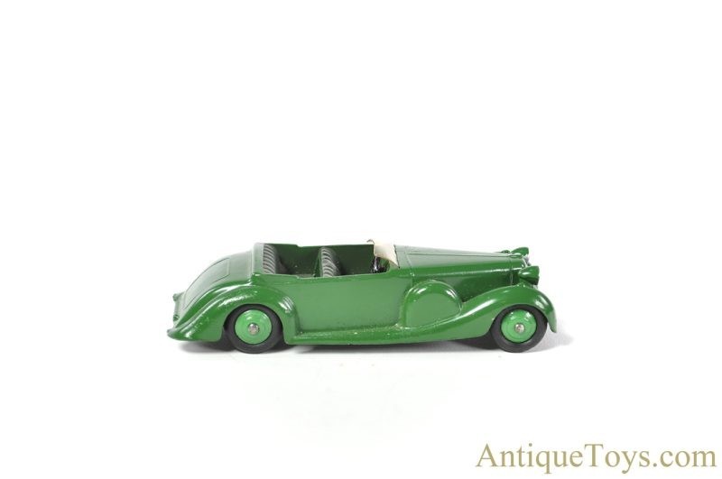 Meccano Ltd. Dinky Toys Diecast ca. 1940s #38C Lagonda Export Version Sports Coupe for Sale
