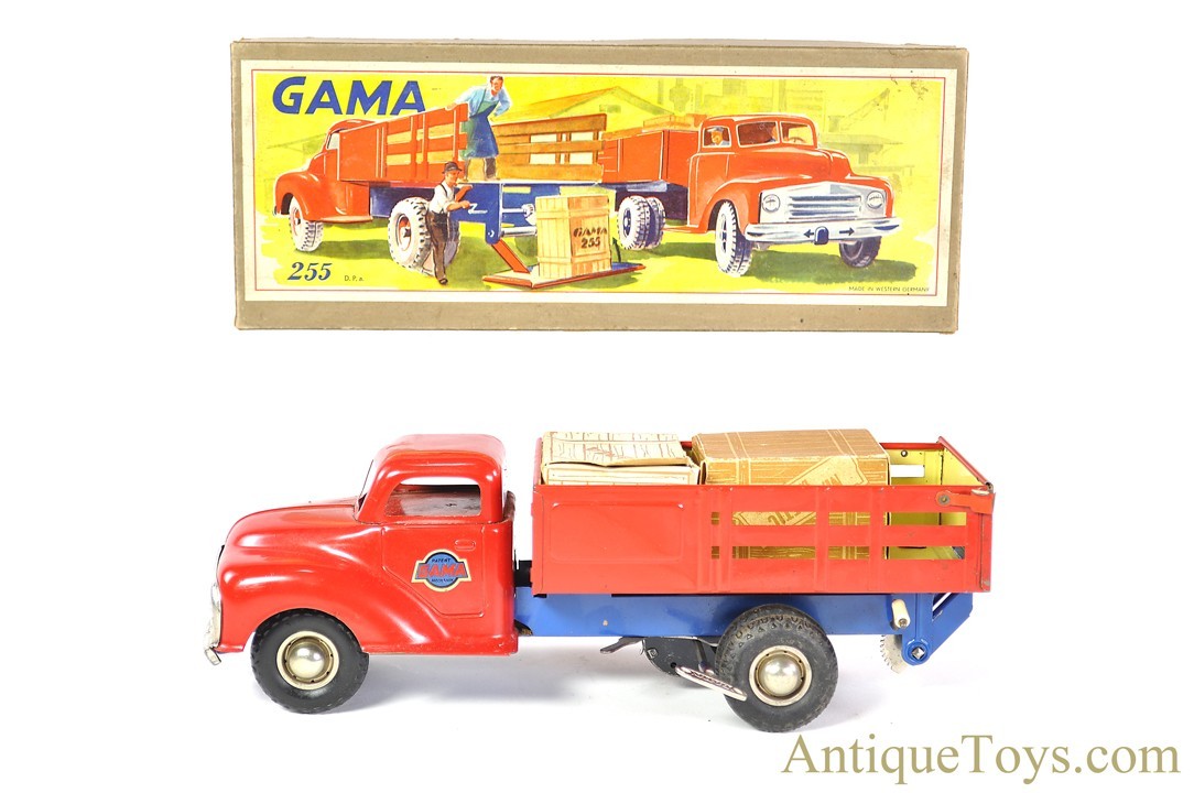 German made toy sales trucks