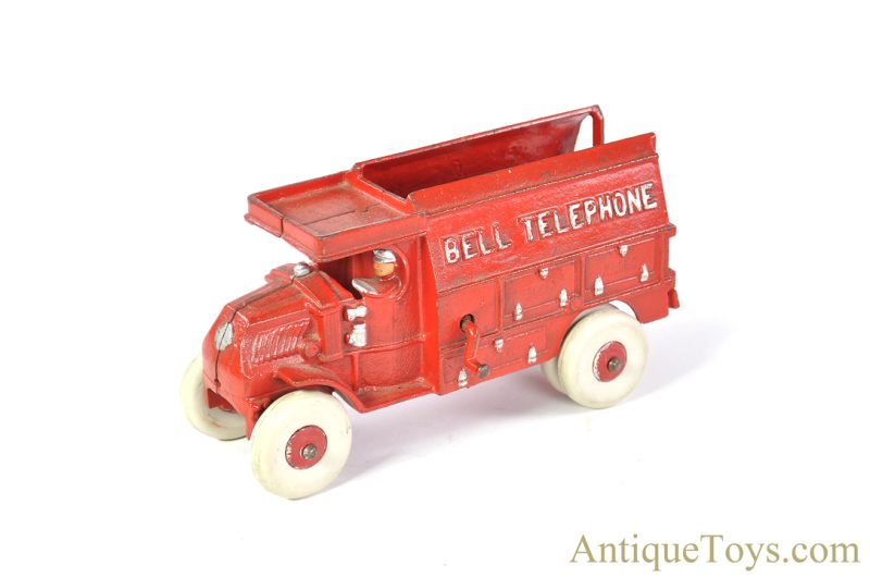 Hubley Red Cast Iron Ohio Bell Telephone Company Truck <FONT COLOR="ff000 ">*SOLD*</font> - Image 9