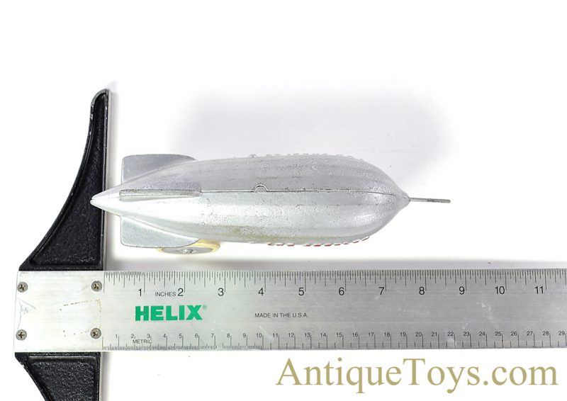 Kenton ca. 1930's Professionally Restored Cast Iron "Los Angeles" Blimp Zeppelin for Sale <FONT COLOR="ff000 ">*SOLD*</font> - Image 8