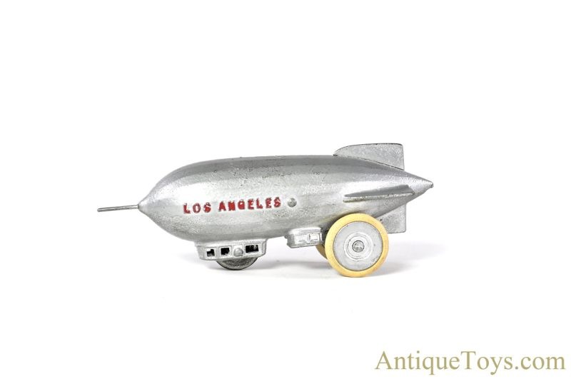 Kenton ca. 1930's Professionally Restored Cast Iron "Los Angeles" Blimp Zeppelin for Sale <FONT COLOR="ff000 ">*SOLD*</font>