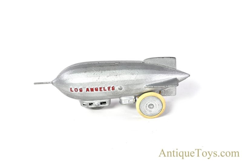 Kenton ca. 1930's Professionally Restored Cast Iron "Los Angeles" Blimp Zeppelin for Sale <FONT COLOR="ff000 ">*SOLD*</font> - Image 2
