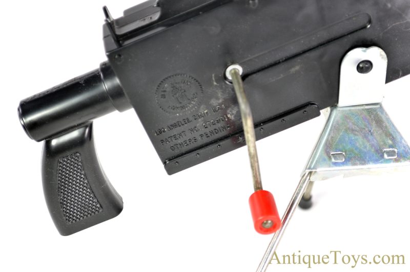 Mattel, Inc. "Mattel-O-Matic" Cap Firing Air Cooled Machine Gun in Box for Sale - Image 7