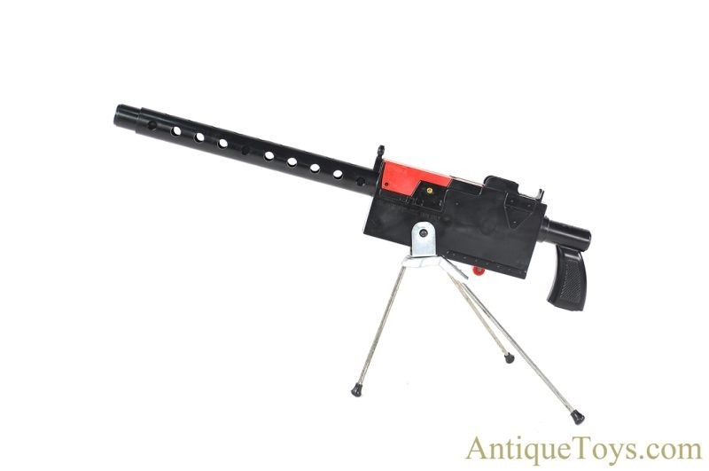 Mattel, Inc. "Mattel-O-Matic" Cap Firing Air Cooled Machine Gun in Box for Sale - Image 5
