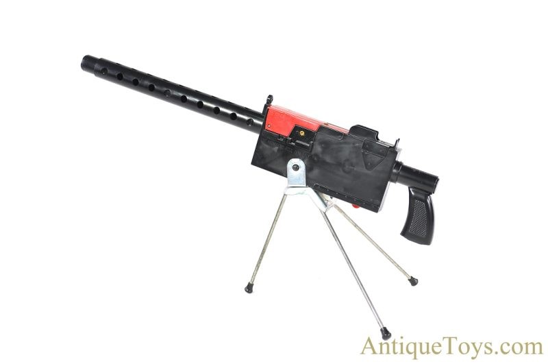 Mattel, Inc. "Mattel-O-Matic" Cap Firing Air Cooled Machine Gun in Box for Sale - Image 3
