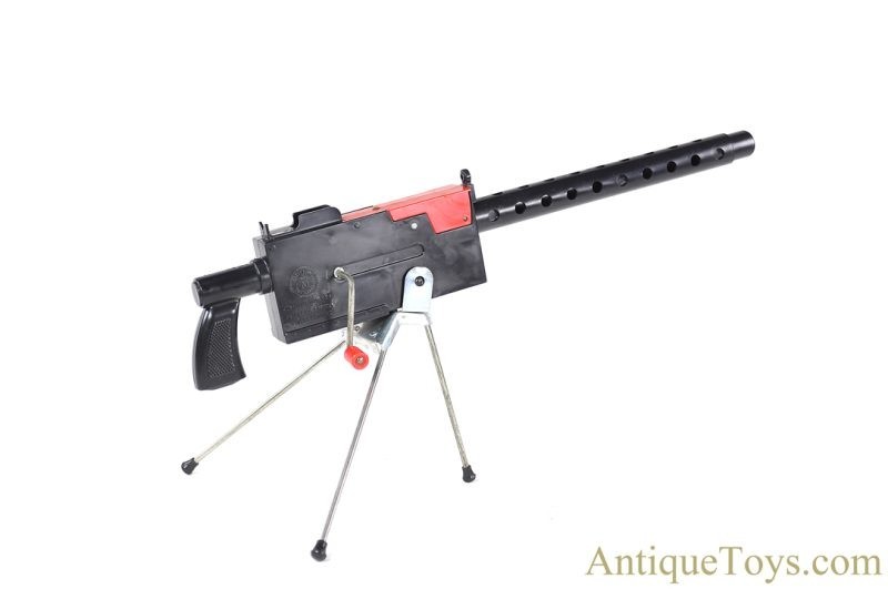 Mattel, Inc. "Mattel-O-Matic" Cap Firing Air Cooled Machine Gun in Box for Sale - Image 2
