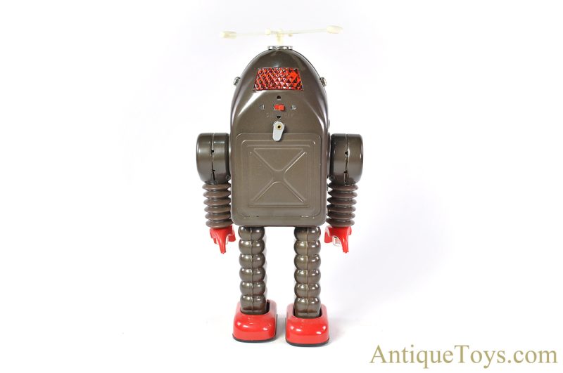 Tin Tom Toys Tin Lithographed Battery Operated Limited Edition TR-2015 "Thunder Robot" 467/600 in Box <FONT COLOR="ff000 ">*SOLD*</font> - Image 3