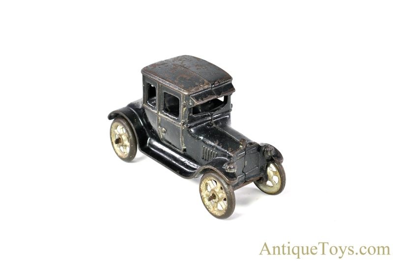 A.C. Williams ca. 1920's Cast Iron Coupe with 6 Spoke Wheels <FONT COLOR="ff000 ">*SOLD*</font> - Image 3