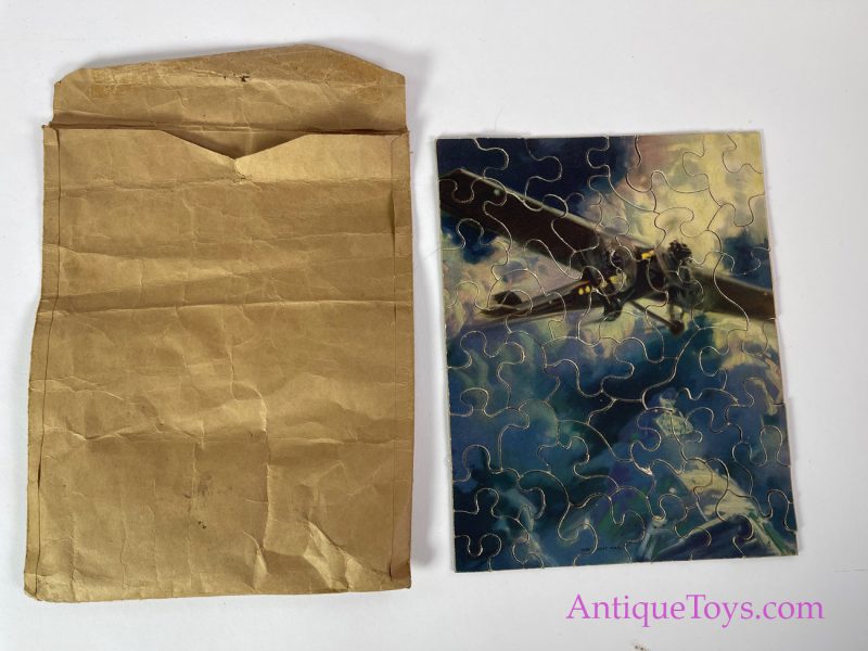 1930s Jigsaw Puzzle of Ford Airplane for Sale - Image 5