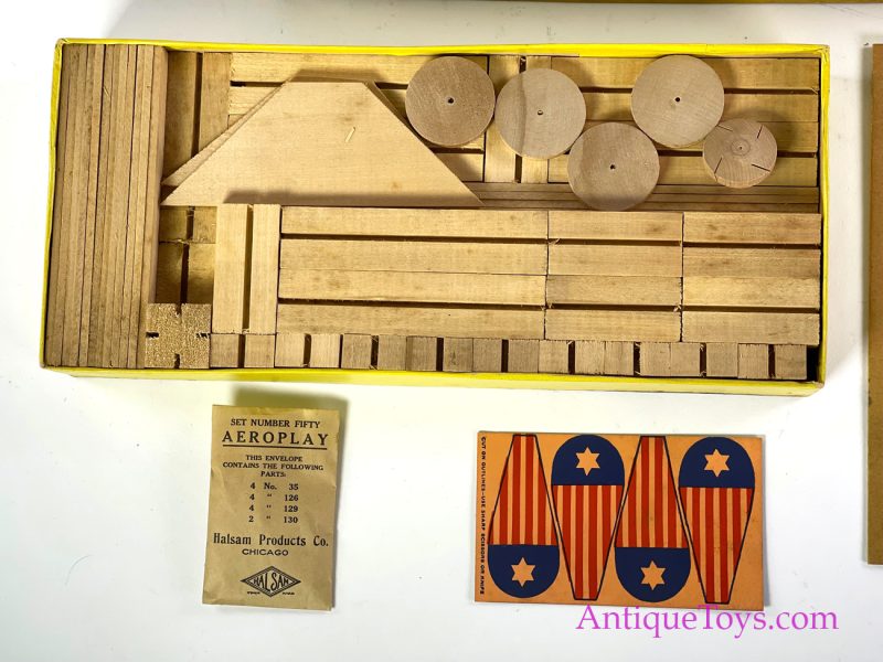 Halsam Toys Aeroplay Airplane Set *SOLD* - Image 4