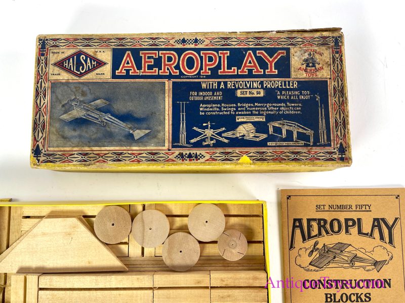 Halsam Toys Aeroplay Airplane Set *SOLD* - Image 5