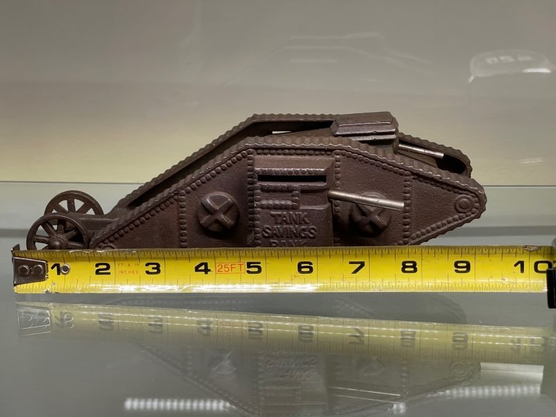 Tank Bank Ferrosteel Cast Iron Toy for Sale <FONT COLOR="ff000 ">*SOLD*</font> - Image 14