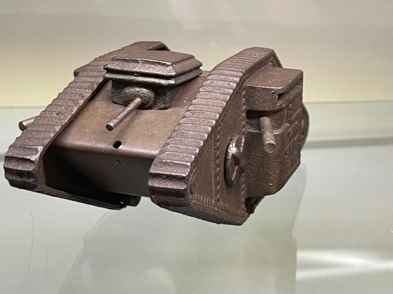 Tank Bank Ferrosteel Cast Iron Toy for Sale <FONT COLOR="ff000 ">*SOLD*</font> - Image 12
