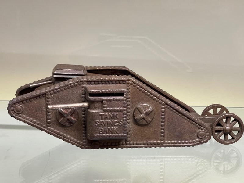 Tank Bank Ferrosteel Cast Iron Toy for Sale <FONT COLOR="ff000 ">*SOLD*</font> - Image 11