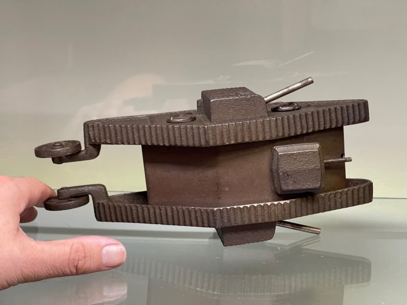 Tank Bank Ferrosteel Cast Iron Toy for Sale <FONT COLOR="ff000 ">*SOLD*</font> - Image 8