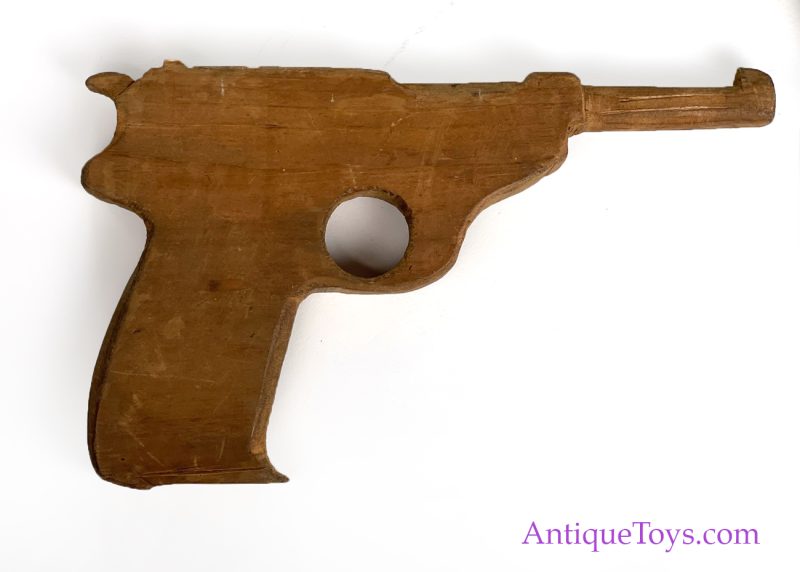 Folk Art Wood Kid Guns "Germans vs GI's", WW 2 for Sale - Image 6