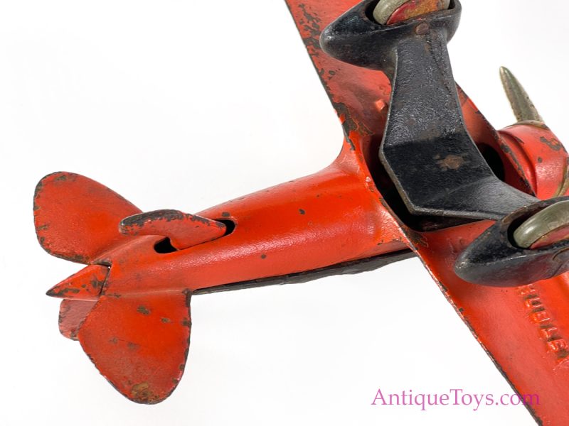 Hubley Cast Iron "Lindy" Lockheed Sirius Airplane <FONT COLOR="ff000 ">*SOLD*</font> - Image 4