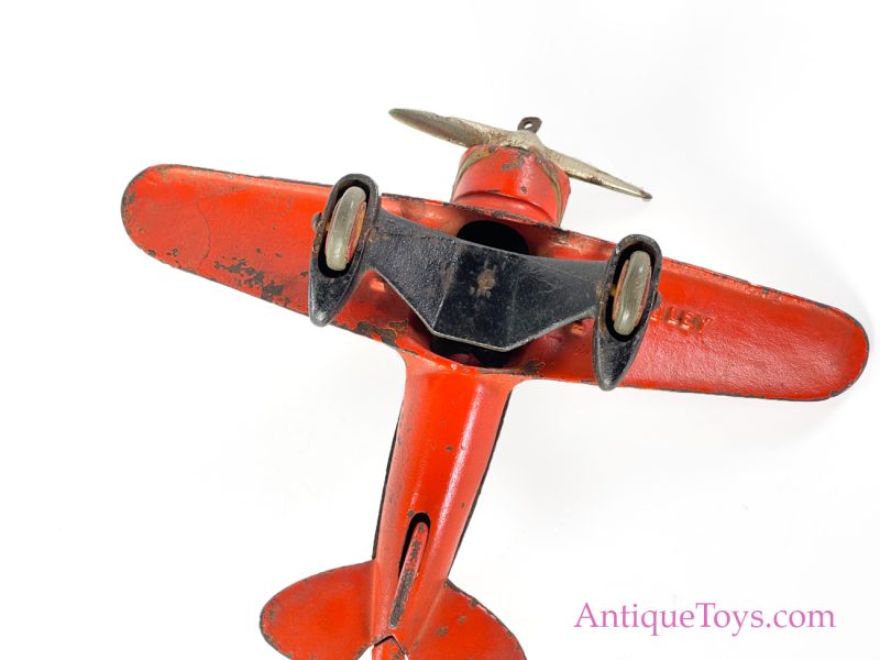 Hubley Cast Iron "Lindy" Lockheed Sirius Airplane <FONT COLOR="ff000 ">*SOLD*</font> - Image 3