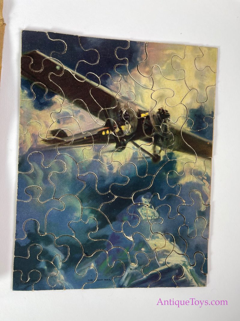 1930s Jigsaw Puzzle of Ford Airplane for Sale - Image 3