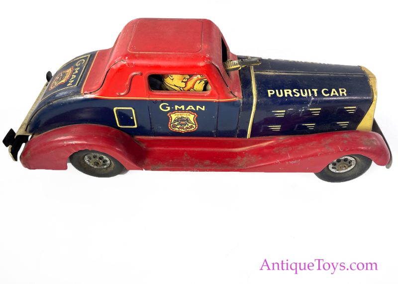 Marx G Man Car Steel Toy <FONT COLOR="ff000 ">*SOLD*</font>
