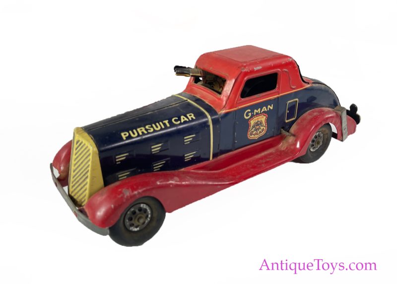 Marx G Man Car Steel Toy <FONT COLOR="ff000 ">*SOLD*</font> - Image 3