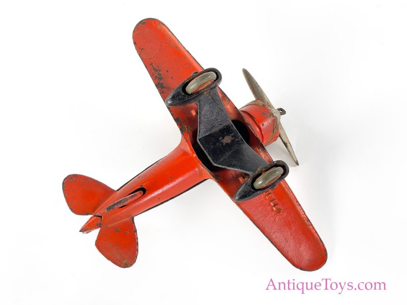 Hubley Cast Iron "Lindy" Lockheed Sirius Airplane <FONT COLOR="ff000 ">*SOLD*</font> - Image 2