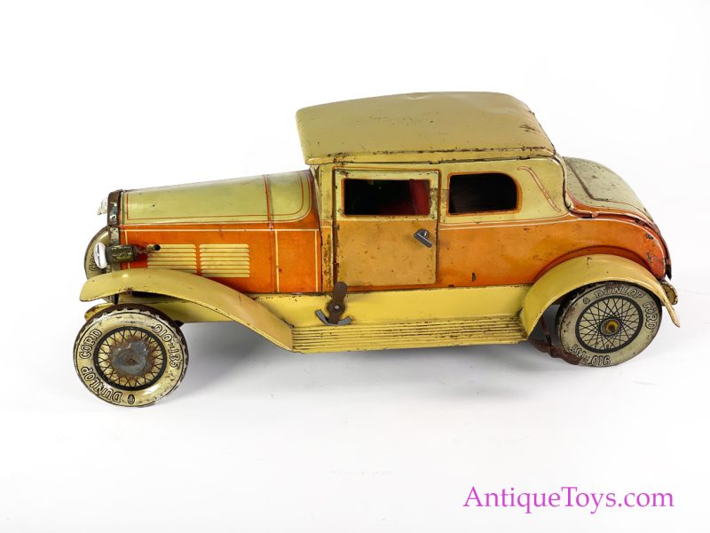 Tippco Toys Company (Tipp & Co., TCO) Tin Lithographed Windup T.C.975 Coupe <FONT COLOR="ff000 ">*SOLD*</font> - Image 8