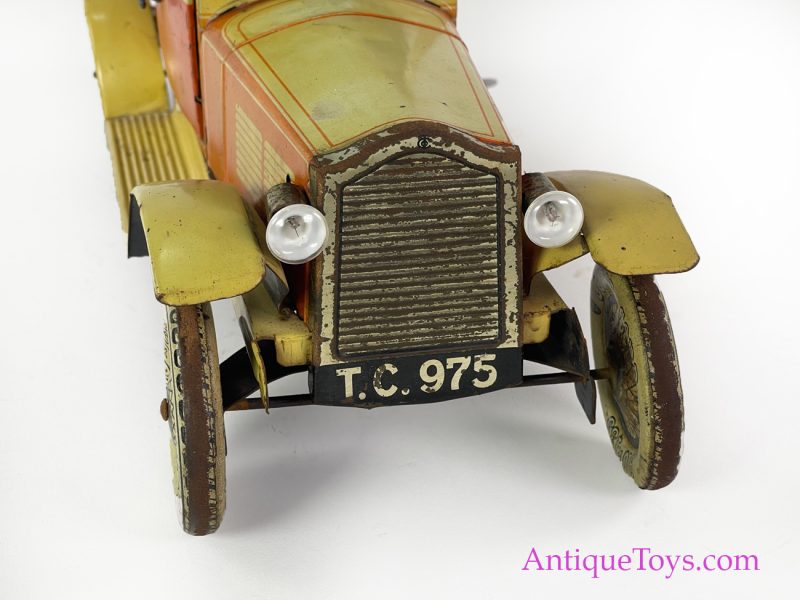 Tippco Toys Company (Tipp & Co., TCO) Tin Lithographed Windup T.C.975 Coupe <FONT COLOR="ff000 ">*SOLD*</font> - Image 6