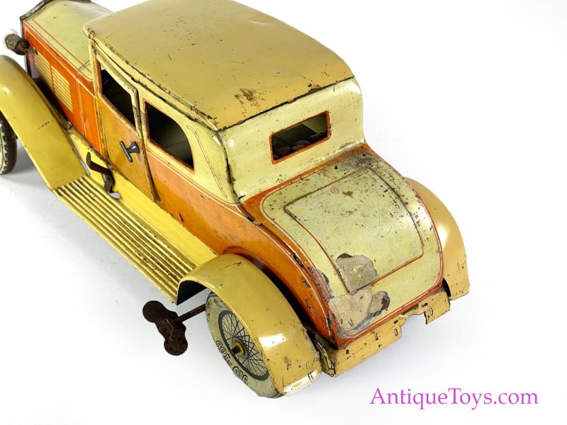 Tippco Toys Company (Tipp & Co., TCO) Tin Lithographed Windup T.C.975 Coupe <FONT COLOR="ff000 ">*SOLD*</font> - Image 9