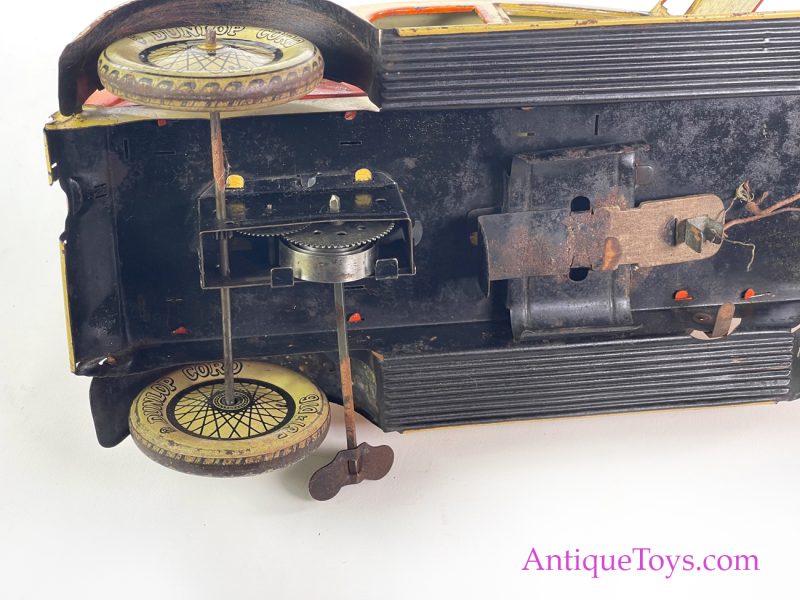 Tippco Toys Company (Tipp & Co., TCO) Tin Lithographed Windup T.C.975 Coupe <FONT COLOR="ff000 ">*SOLD*</font> - Image 14