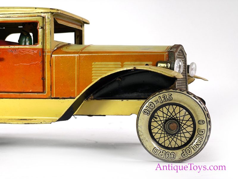 Tippco Toys Company (Tipp & Co., TCO) Tin Lithographed Windup T.C.975 Coupe <FONT COLOR="ff000 ">*SOLD*</font> - Image 16