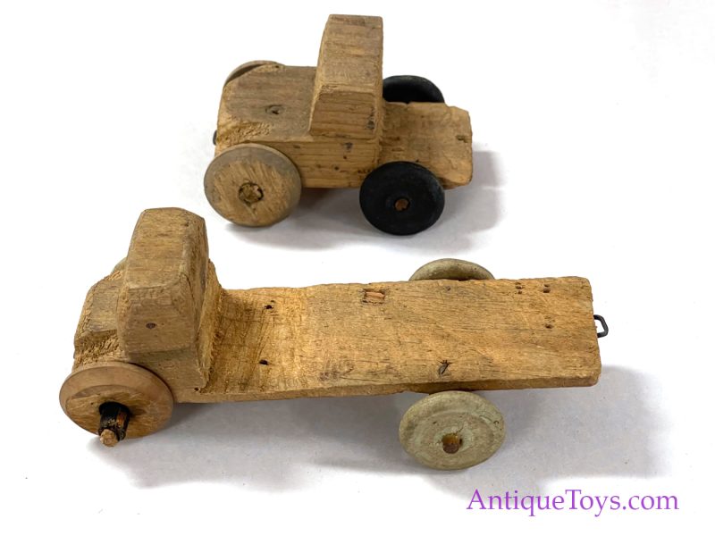 Leonard's Toys.  Hand Made Wooden Depression Era Vehicles <FONT COLOR="ff000 ">*SOLD*</font>