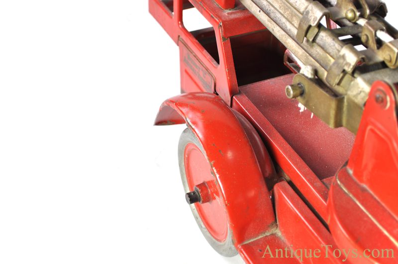 Buddy L Pressed Steel Fire Engine "CFD Buddy "L" Aerial Ladder" Fire Truck <FONT COLOR="ff000 ">*SOLD*</font> - Image 12