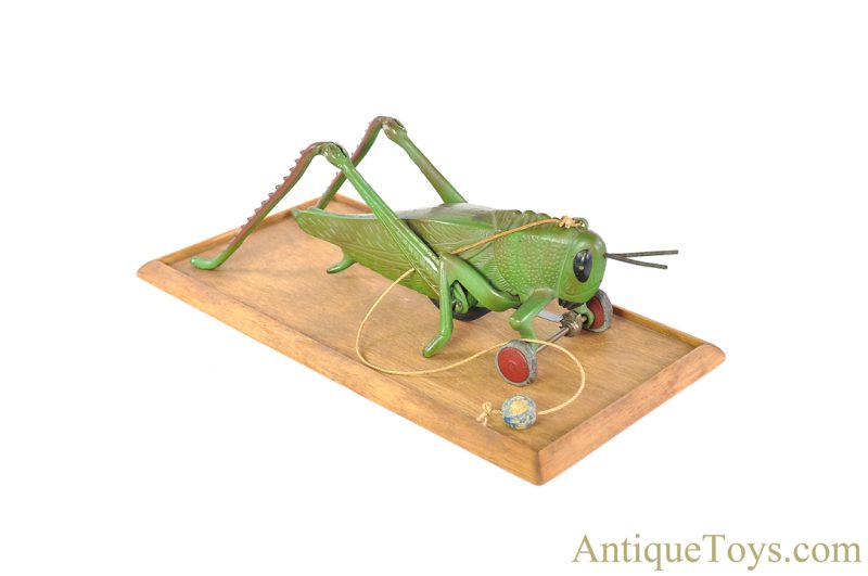 Hubley Cast Iron "Daddy Long Legs" Grasshopper Pull Toy <FONT COLOR="ff000 ">*SOLD*</font> - Image 3