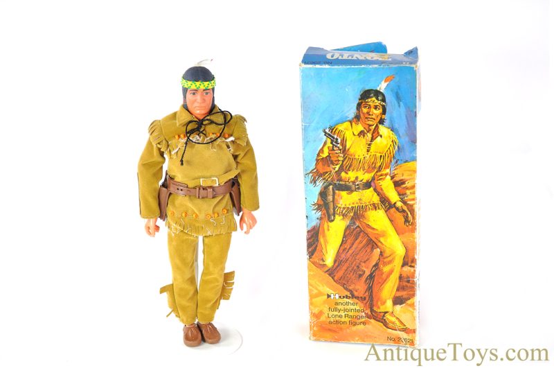 Hubley Gabriel #23621 "Tonto" Lone Ranger Action Figure in Box <FONT COLOR="ff000 ">*SOLD*</font>