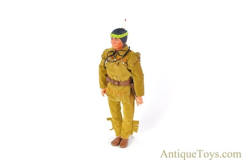 Hubley Gabriel #23621 "Tonto" Lone Ranger Action Figure in Box <FONT COLOR="ff000 ">*SOLD*</font> - Image 3