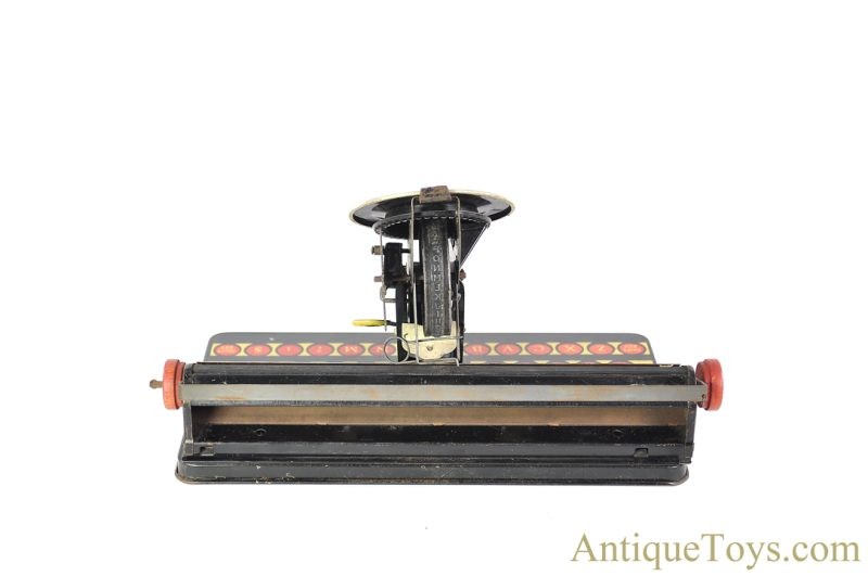 Marx Tin Lithographed No. 1000 "Dial Typewriter" with Box <FONT COLOR="ff000 ">*SOLD*</font> - Image 3