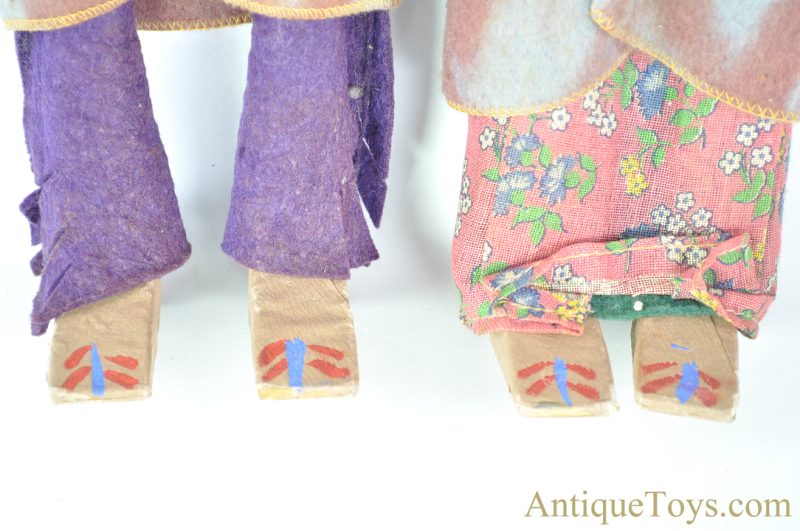 Mary McAboy Skookum Doll 14" Native American Indian Couple Set <FONT COLOR="ff000 ">*SOLD*</font> - Image 6