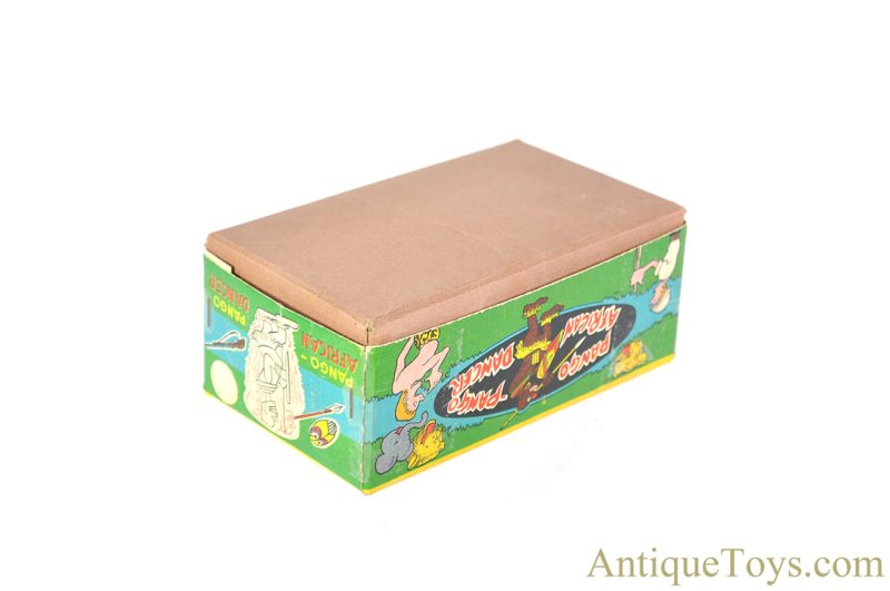 TPS Toplay, Ltd. Tin Lithographed Windup "Pango-Pango Mechanical African Dancer" Black Americana in Box <FONT COLOR="ff000 ">*SOLD*</font> - Image 9