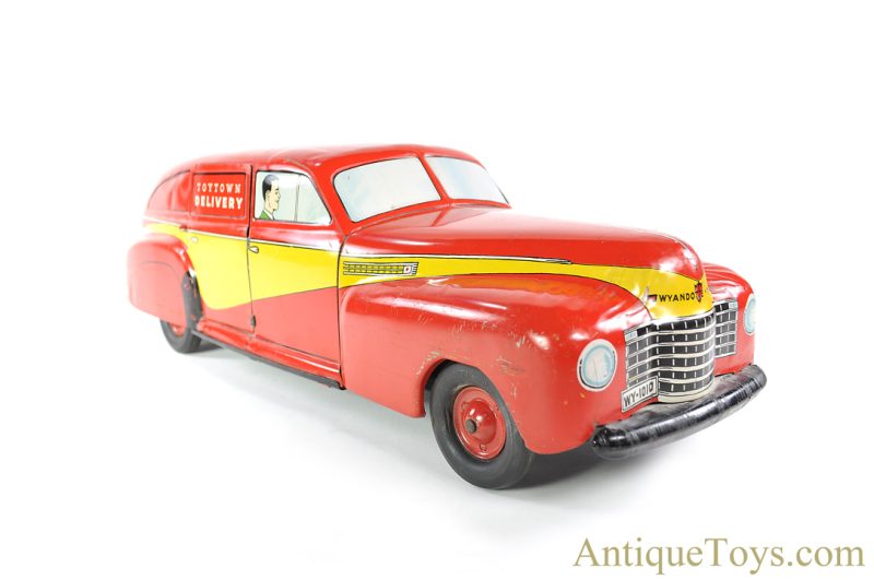 Wyandotte Toys All Metal Products Co. Pressed Steel Lithographed WY-1010 "Toytown Delivery" Delivery Vehicle <FONT COLOR="ff000 ">*SOLD*</font> - Image 7