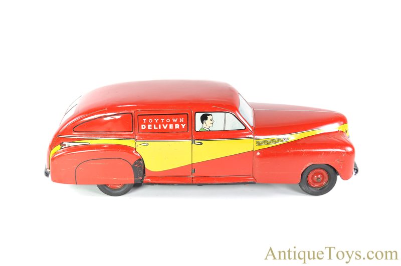 Wyandotte Toys All Metal Products Co. Pressed Steel Lithographed WY-1010 "Toytown Delivery" Delivery Vehicle <FONT COLOR="ff000 ">*SOLD*</font> - Image 8