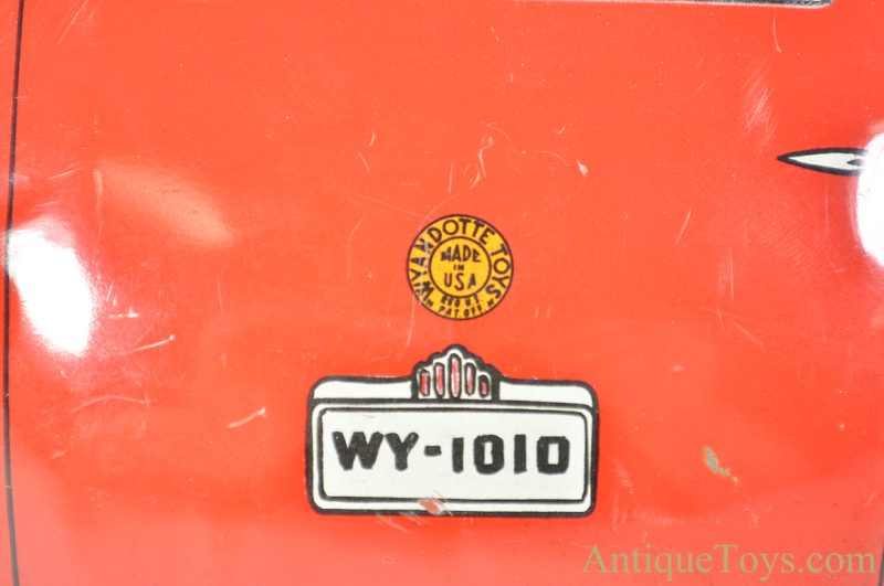 Wyandotte Toys All Metal Products Co. Pressed Steel Lithographed WY-1010 "Toytown Delivery" Delivery Vehicle <FONT COLOR="ff000 ">*SOLD*</font> - Image 9