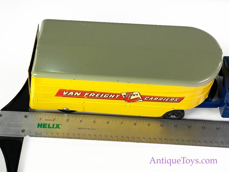 Buddy L Pressed Steel Mint No. 413 "Van Freight Carrier" Truck in Box <FONT COLOR="ff000 ">*SOLD*</font> - Image 15